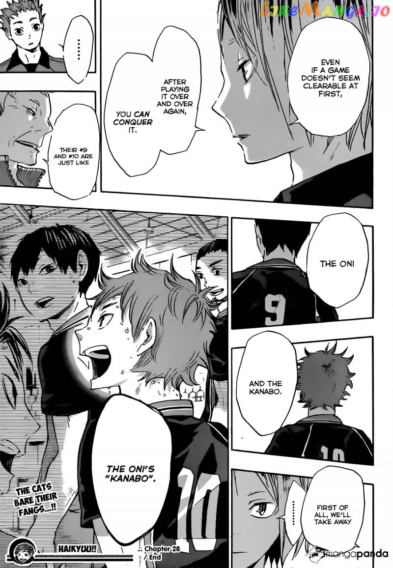 Haikyuu!!, Chapter 28 image 20